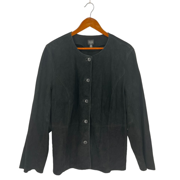 Eileen Fisher Jackets & Blazers - Eileen Fisher suede jacket